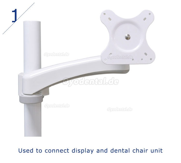 Intraoralkamera-LCD-Monitorhalter-Stahlhalterungsrahmen für Behandlungsstuhl