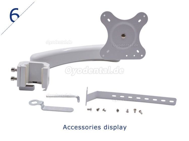 Intraoralkamera-LCD-Monitorhalter-Stahlhalterungsrahmen für Behandlungsstuhl