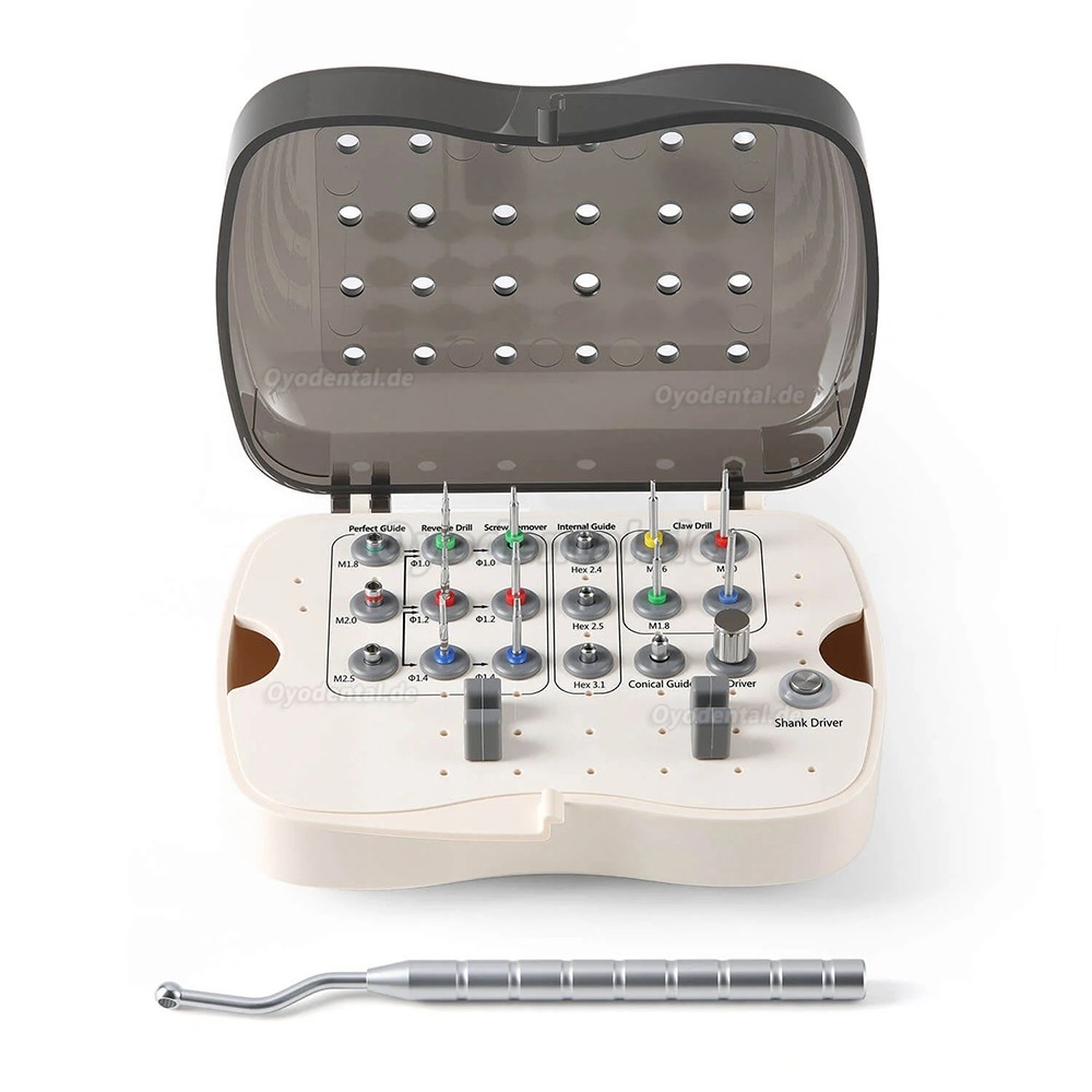 Universal Dental Implantat Schrauben Entferner Set Gebrochene Implantat Schraube Extraktor