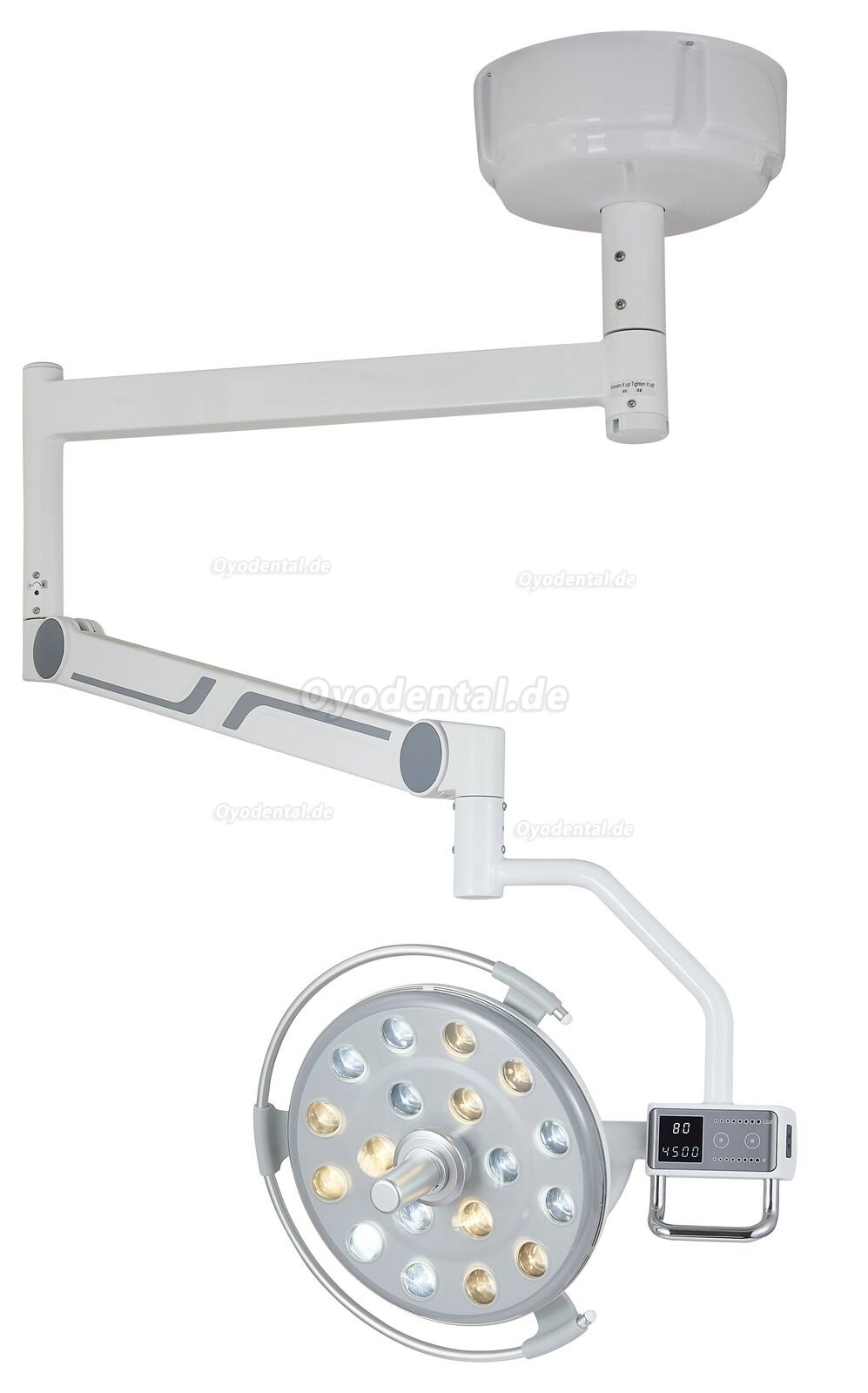 Saab KY-P133 Deckenmontierte zahnärztliche chirurgische LED-Leuchte mit 18 LEDs schattenlose Induktionslampe