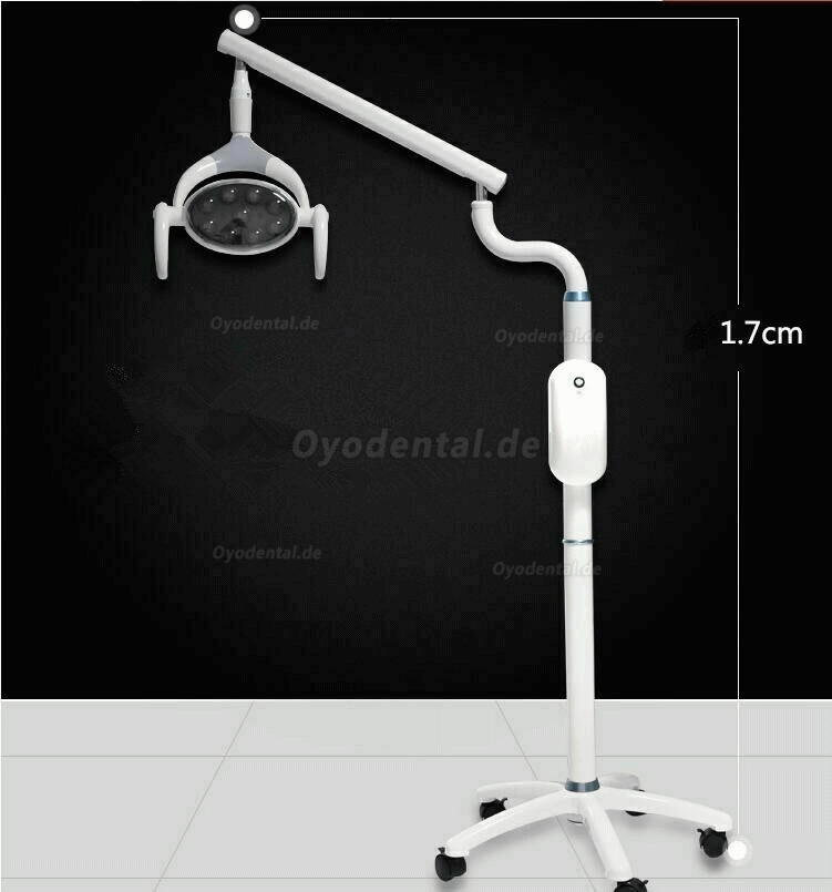 Saab 28W Mobile Zahnärztliche LED-Oralchirurgielicht-Induktionsuntersuchungs-Operationslampe P106A-FS