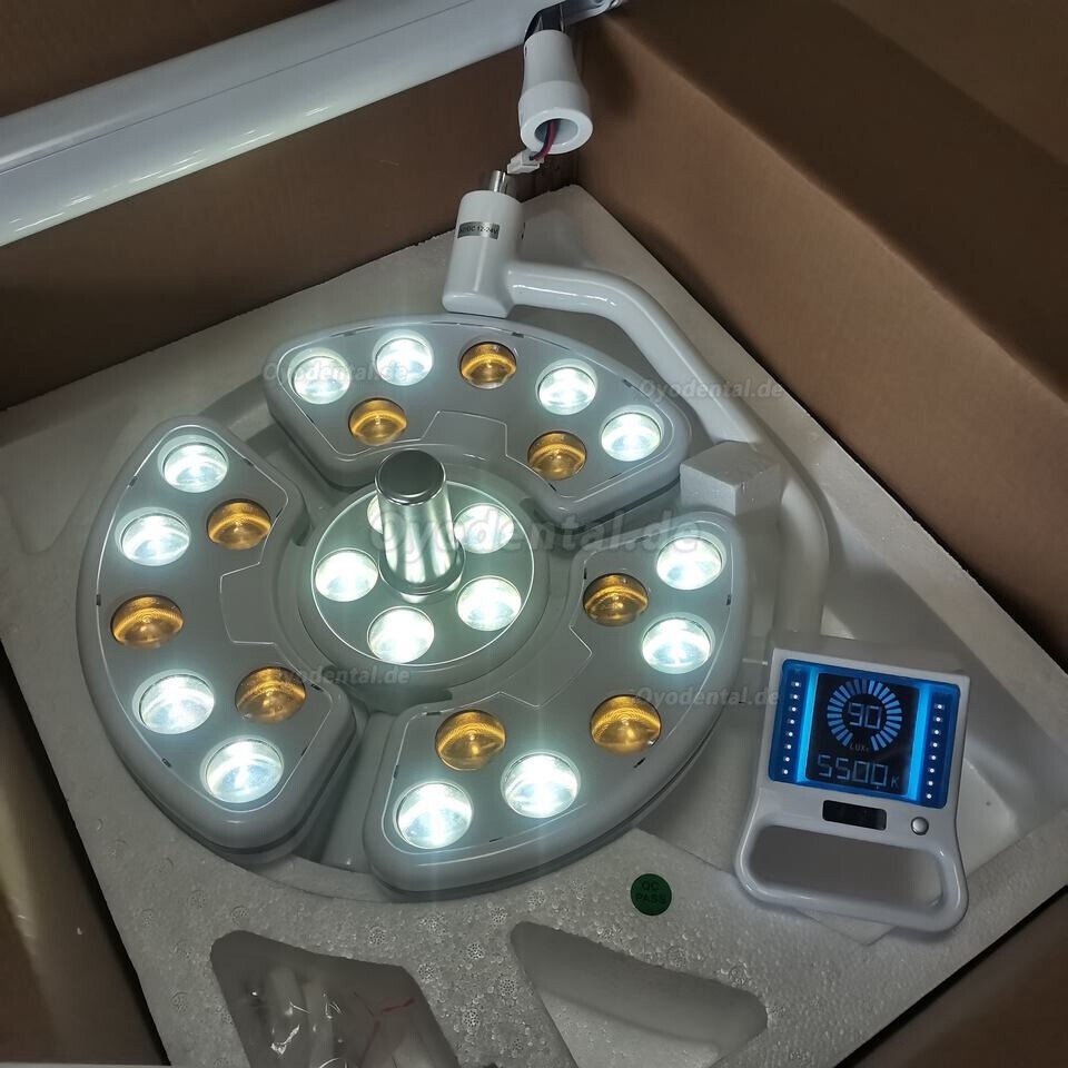 P138 Postmontierte zahnmedizinische LED-OP-Leuchte für die Behandlungsstuhleinheit Touch-Screen