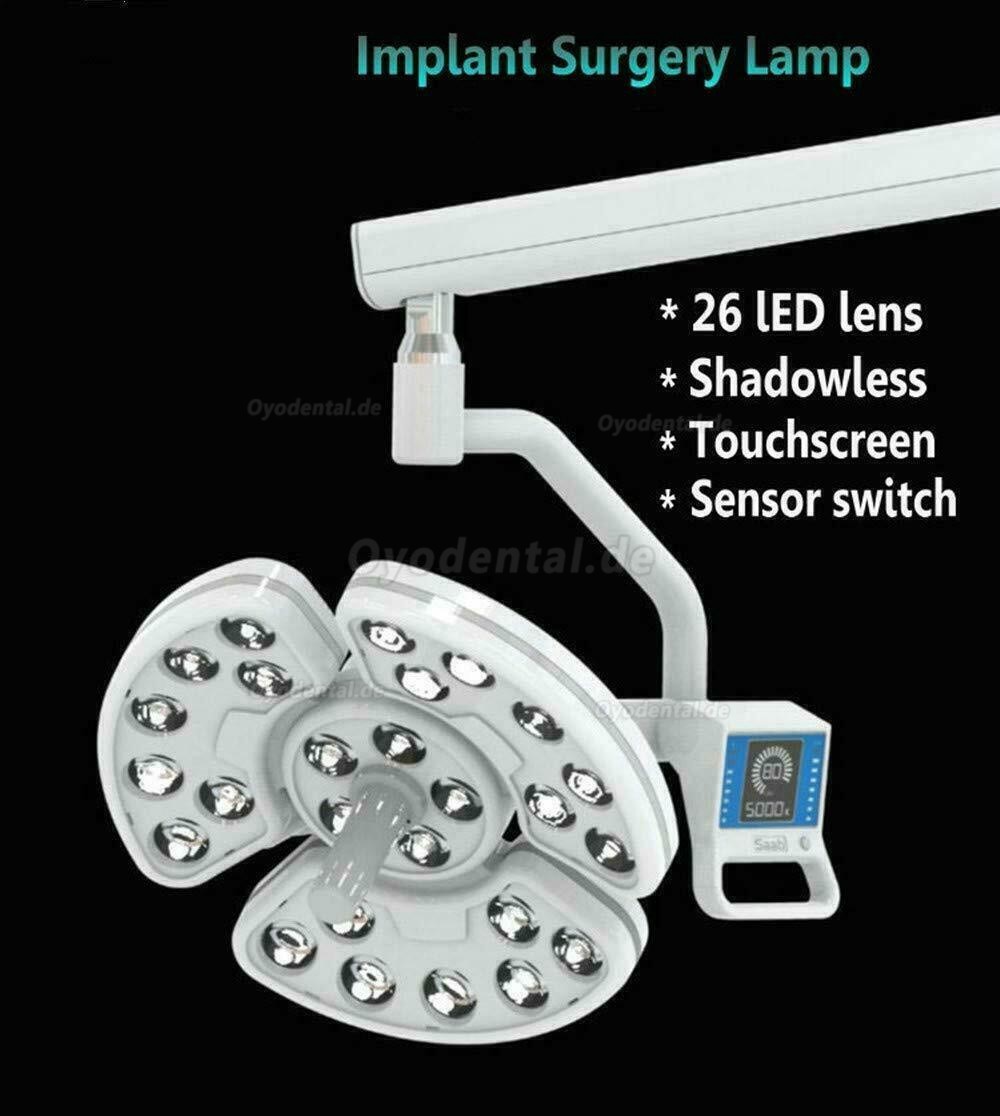 P138 Postmontierte zahnmedizinische LED-OP-Leuchte für die Behandlungsstuhleinheit Touch-Screen