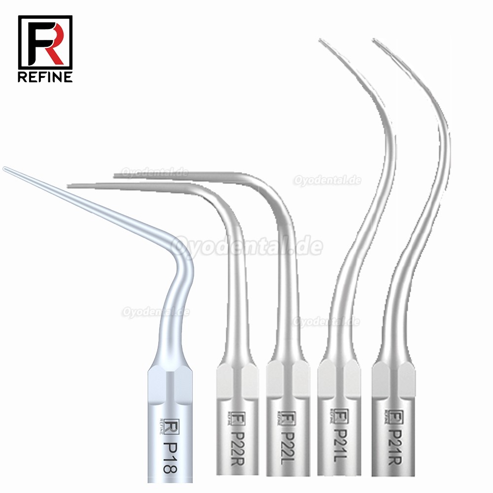 5 Stück Ultraschallspitzen Aufbereitung P2L P2R P2LD P2RD P5 P6 P7 P8 P10 P11 P12 P14L Kompatibel mit Refine EMS Woodpec