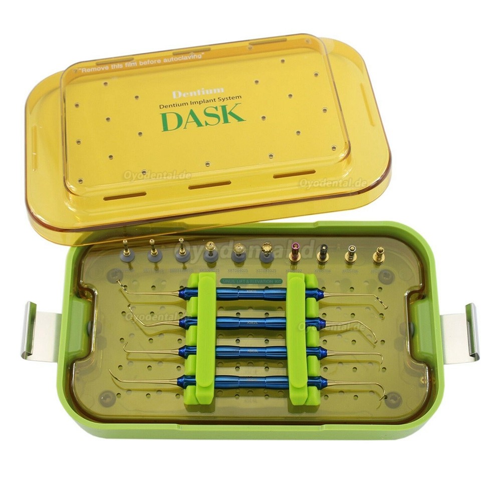 DASK Dental Dentium Sinus Implantat-Elevationsbohrer Handinstrumentensatz