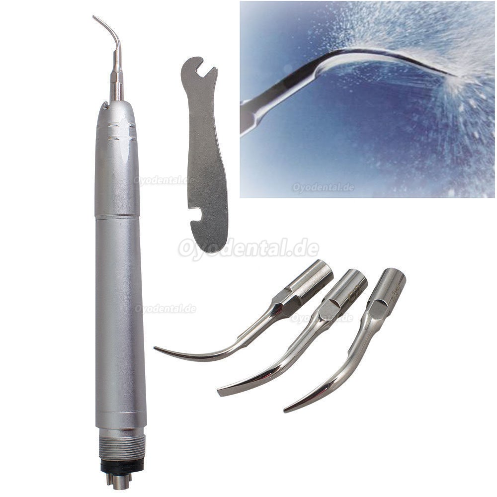 LY® Dental Luftscaler Handstück Sonic Perio 4 Loch mit 3 Spitzen