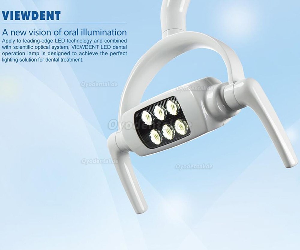 2018 Dental 8W Chirurgische Deckenleuchte LED Chirurgisch Licht Lampe mit Stützarm