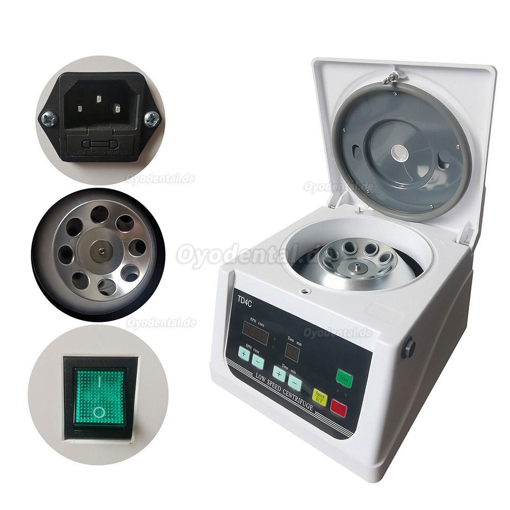 Tisch-Dentallabor digitale Schleudergussmaschine Zentrifuge 4000 U/min