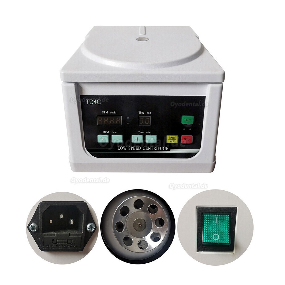 Tisch-Dentallabor digitale Schleudergussmaschine Zentrifuge 4000 U/min