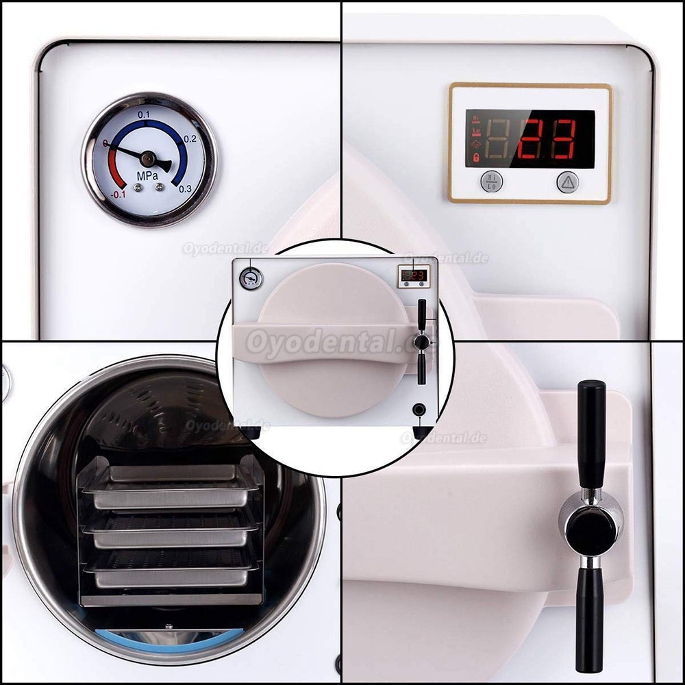 18L Lab Autoklav Sterilisator Vakuumdampf Mini Thermal TR250N 18L Lab Autoklav Sterilisator Vakuumdampf Mini Thermal TR250N