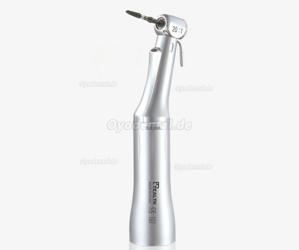 Tealth 3203CHL Dental Faseroptik 20: 1 Grünes Winkelstück Zahnarzt LED Implantat Handstück Tealth 3203CHL Dental Faseroptik 20: 1 Grünes Winkelstück Zahnarzt LED Implantat Handstück