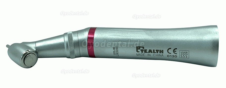Tealth CH1020 Dental 45 Grad Led 1:3.6 Rotes Winkelstück Zahnarzt E-Generator Chirurgische Handstück Tealth CH1020 Dental 45 Grad Led 1:3.6 Rotes Winkelstück Zahnarzt E-Generator Chirurgische Handstück