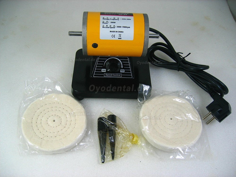 Elektrisch Dentallabor Minitype-Poliermaschine Schreibtisch-Polierer 3000RPM