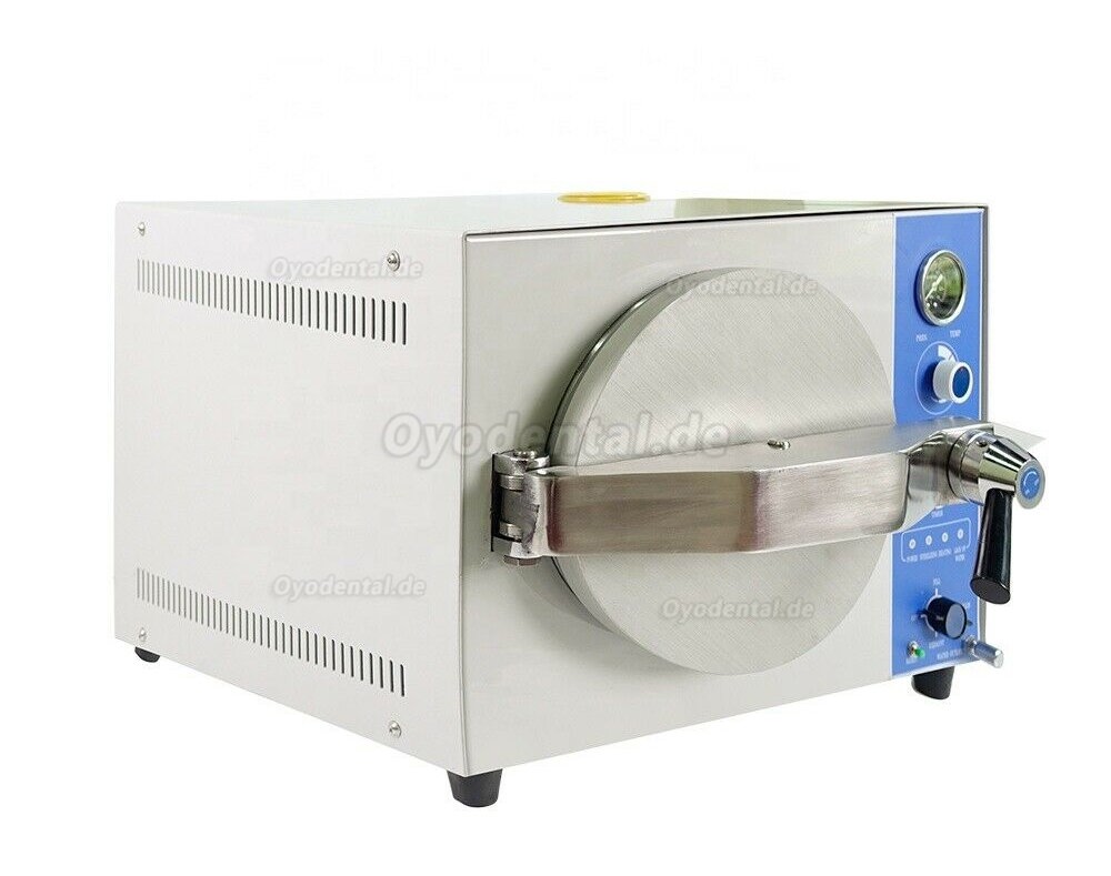 JIBIMED 20L/24L Dental Autoclave Steam Sterilizer Table Top Sterilizer