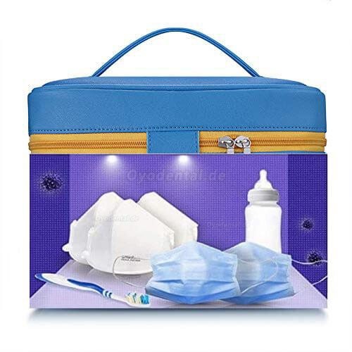 Portable UV Sterilizer Bags USB LED UVC Disinfection Bags for Bottle/Underwear