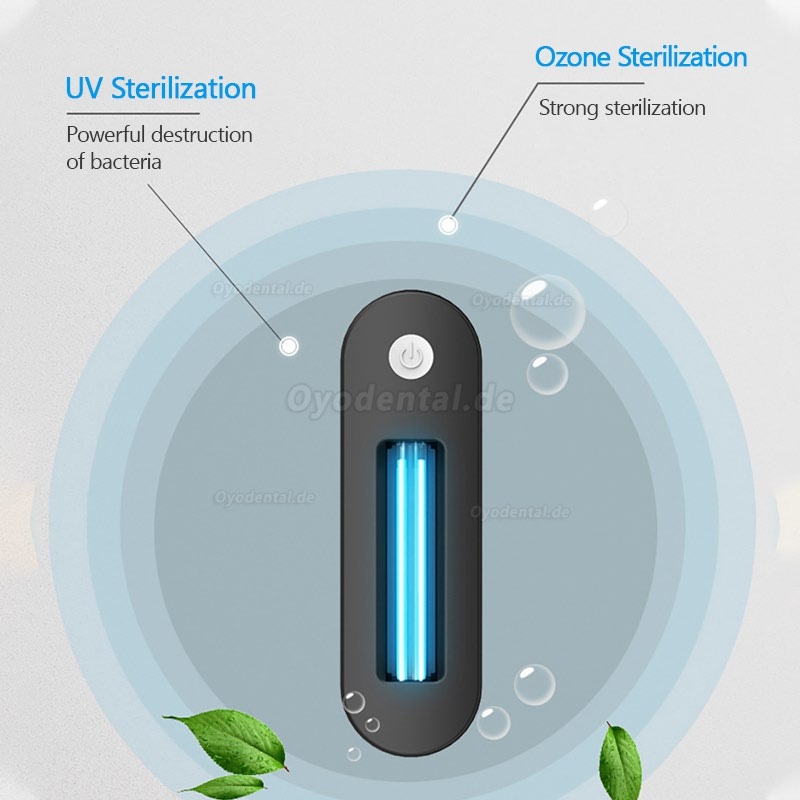 Portable Rechargeable Ultraviolet USB UV Sterilizer Toilet Disinfection Lamp