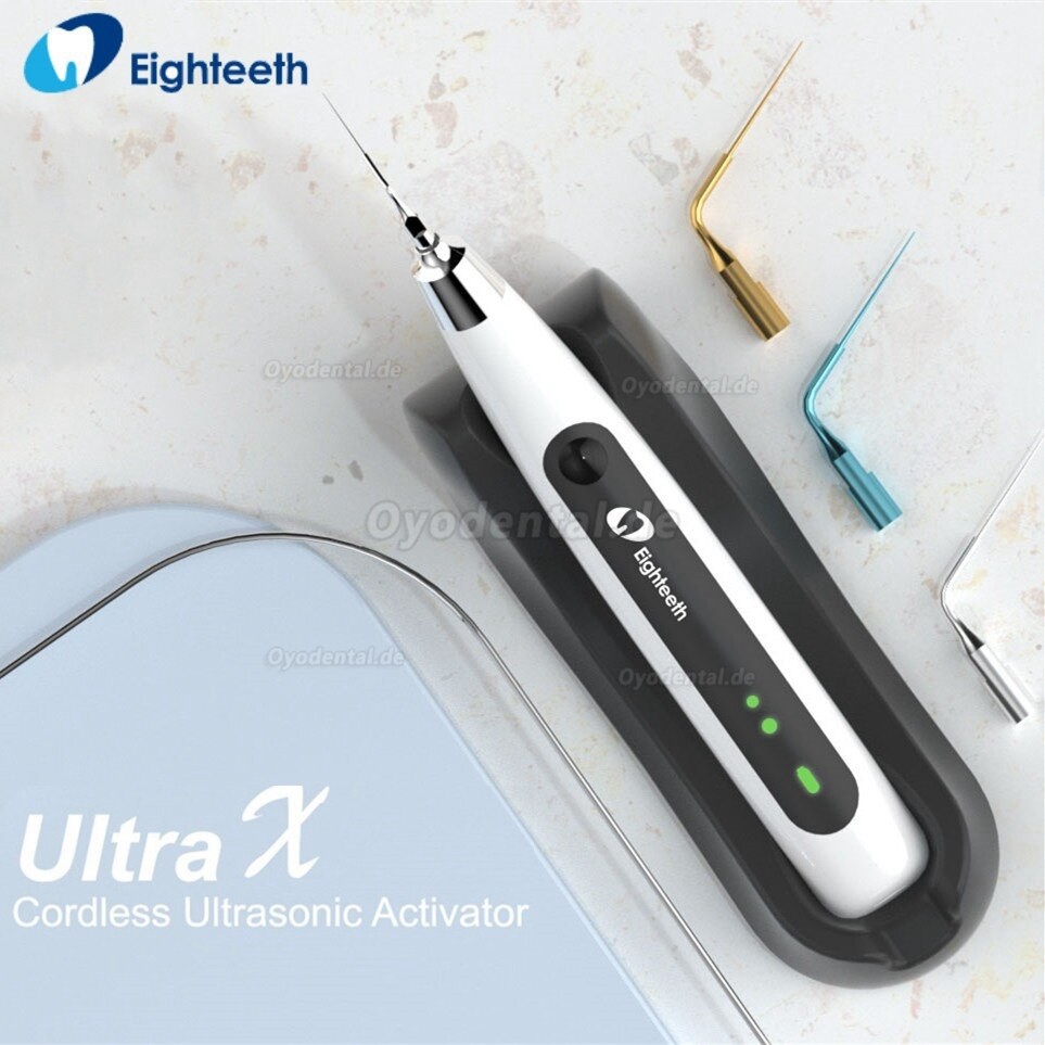 Eighteeth Ultra-X Endo Ultraschall Aktivator Kabelloser Wurzelkanalspüler mit 6 Nadelspitzen