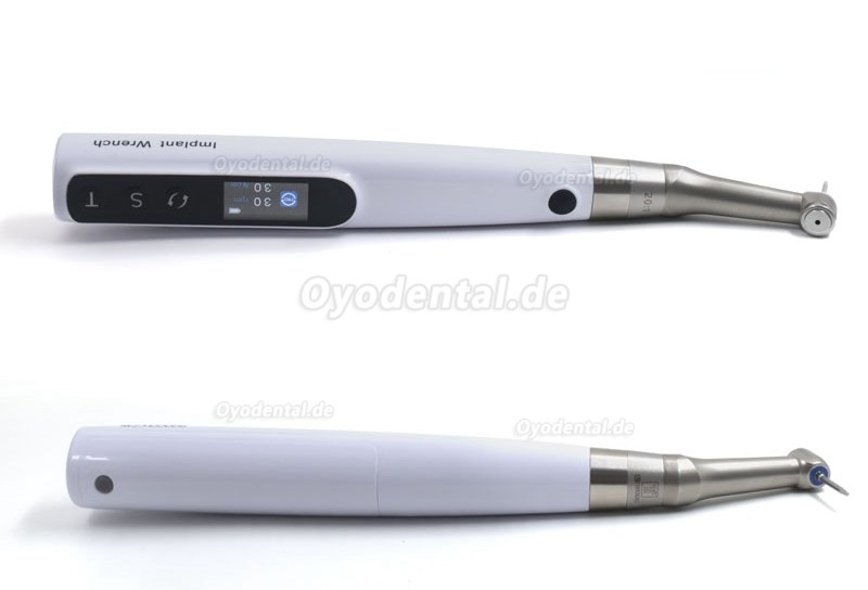Elektrisches Universal-Drehmomentschlüssel-Set für Zahnimplantate 10–50 N/cm mit 16 Schraubendrehern