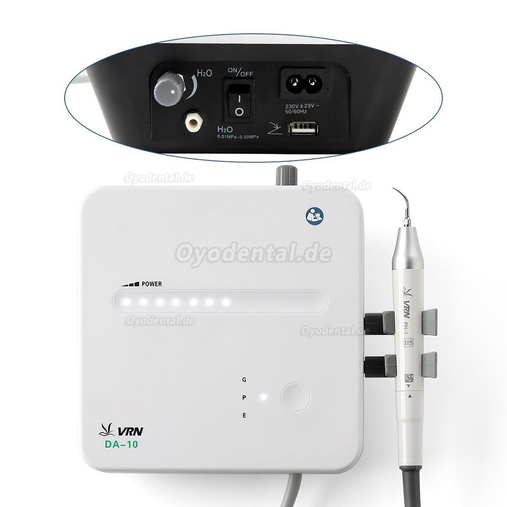 VRN DA-10 Zahnmedizinische Ultraschall-Scaler mit abnehmbarem LED-Handstück