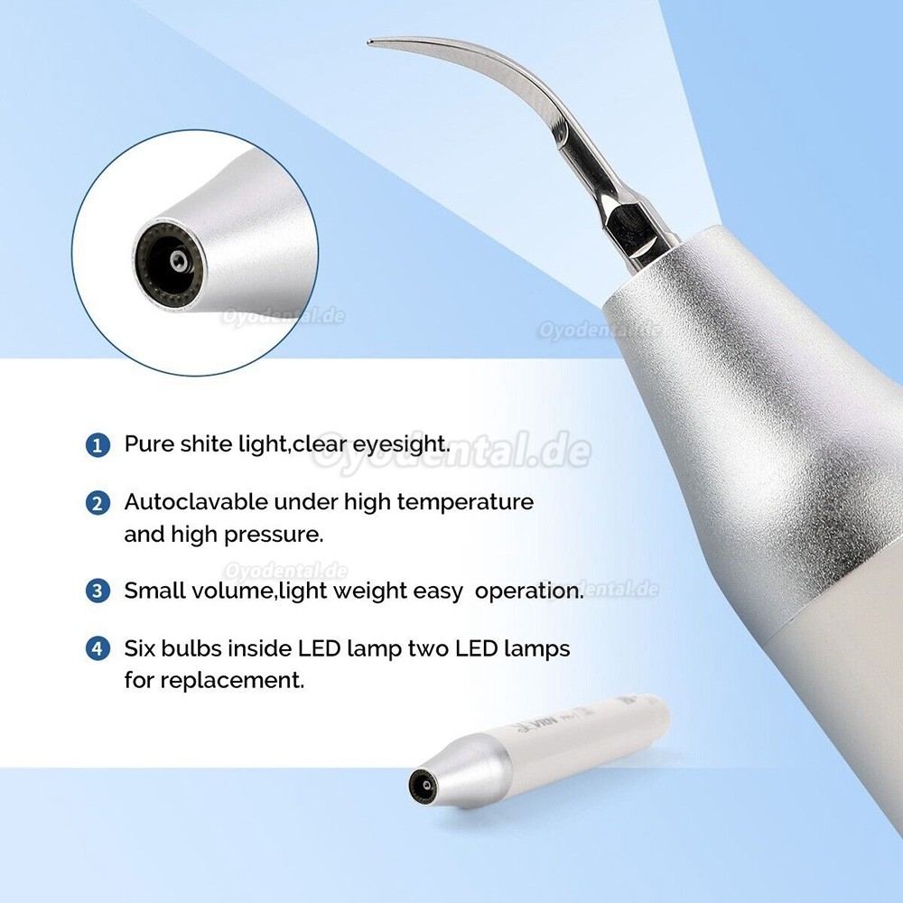 VRN DA-10 Zahnmedizinische Ultraschall-Scaler mit abnehmbarem LED-Handstück