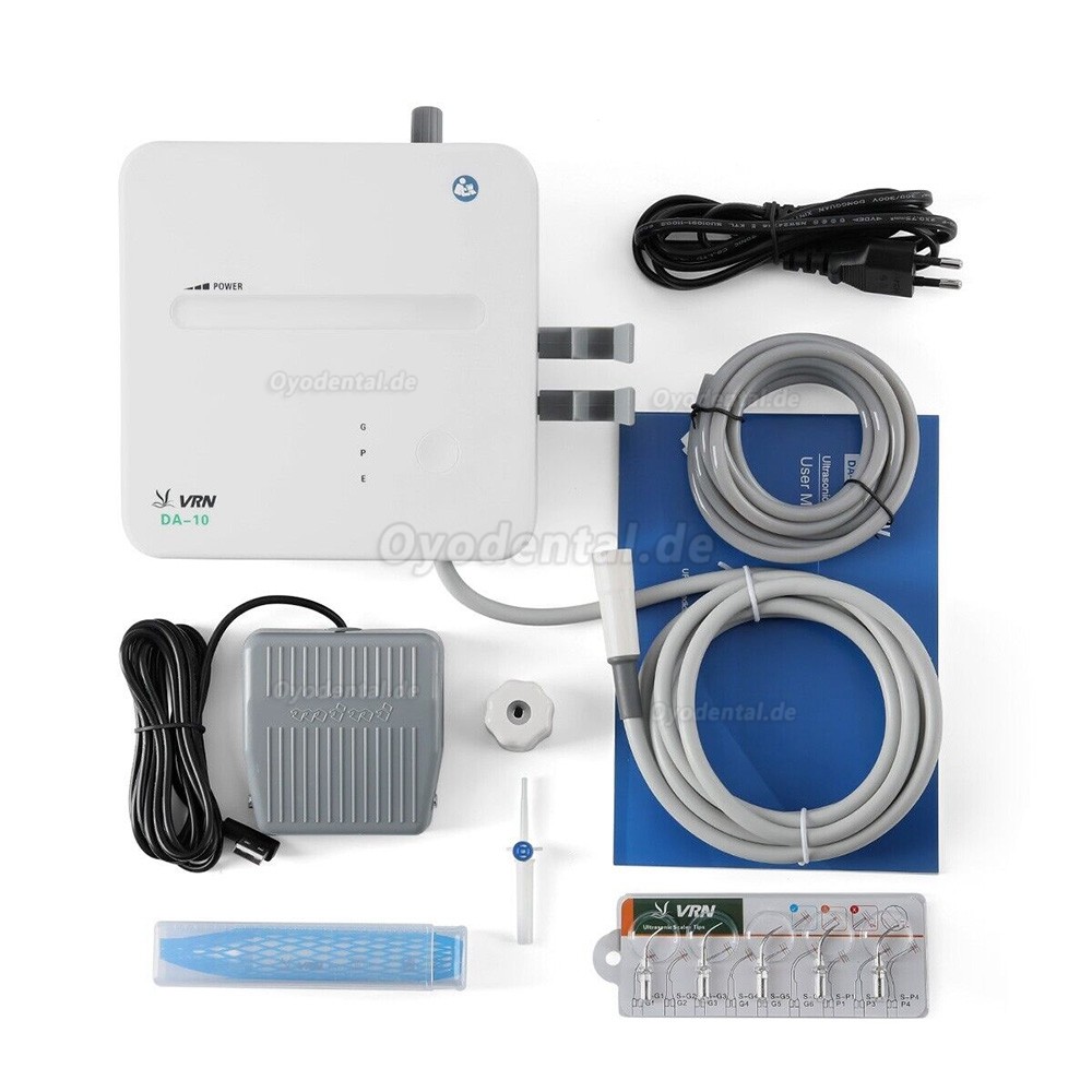 VRN DA-10 Zahnmedizinische Ultraschall-Scaler mit abnehmbarem LED-Handstück
