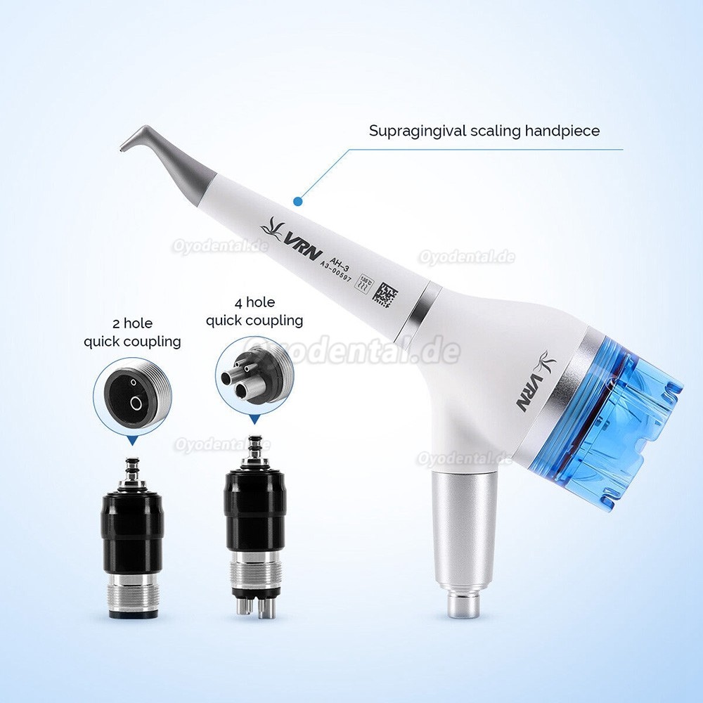 Dentale Air Flow Zähne Polieren Polierer Hygiene Prophy Handstück 2/4 Löcher
