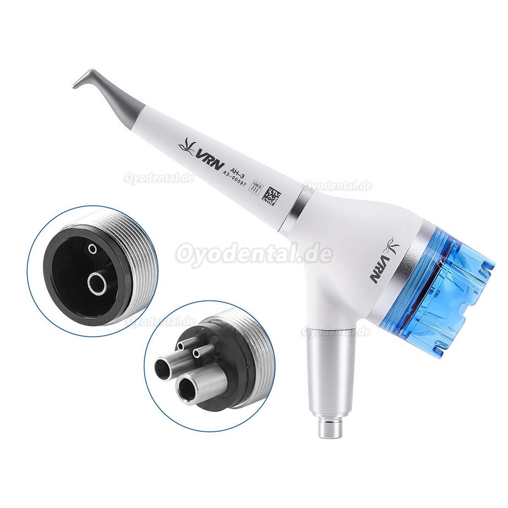 Dentale Air Flow Zähne Polieren Polierer Hygiene Prophy Handstück 2/4 Löcher