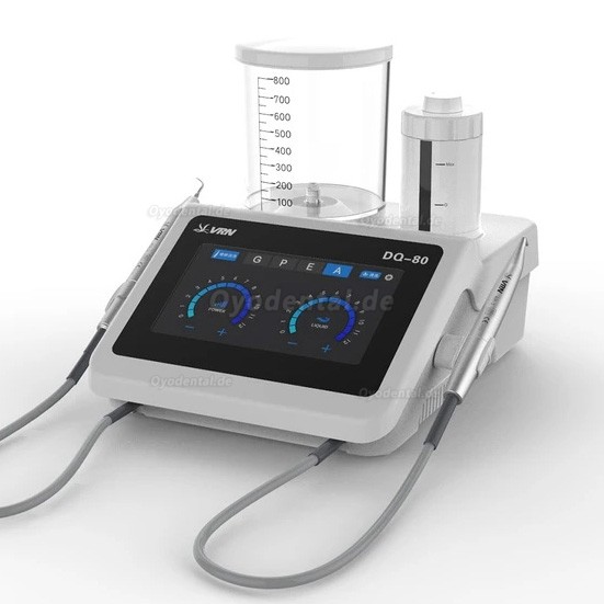 VRN® DQ-80 Ultraschallscaler mit Pulverstrahlgerät Parodontale Skalierung Wurzelkanalspülung