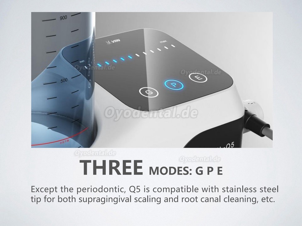 VRN-Q5 Dentales Ultraschall-Scaler-LED-Handstück Schmerzfreies Parodontaltherapiesystem VRN-Q5 Dentales Ultraschall-Scaler-LED-Handstück Schmerzfreies Parodontaltherapiesystem