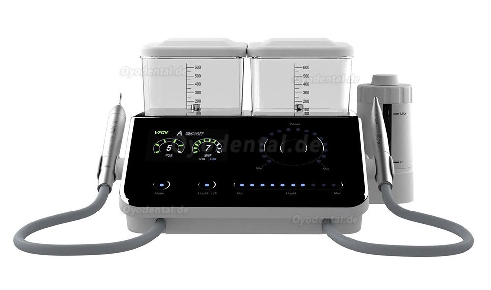 Vrn Q6 Ultraschall-Scaler + Pulverstrahlgerät (Skalierung / Implantat / Parodontal / Wurzelkanalbehandlung)