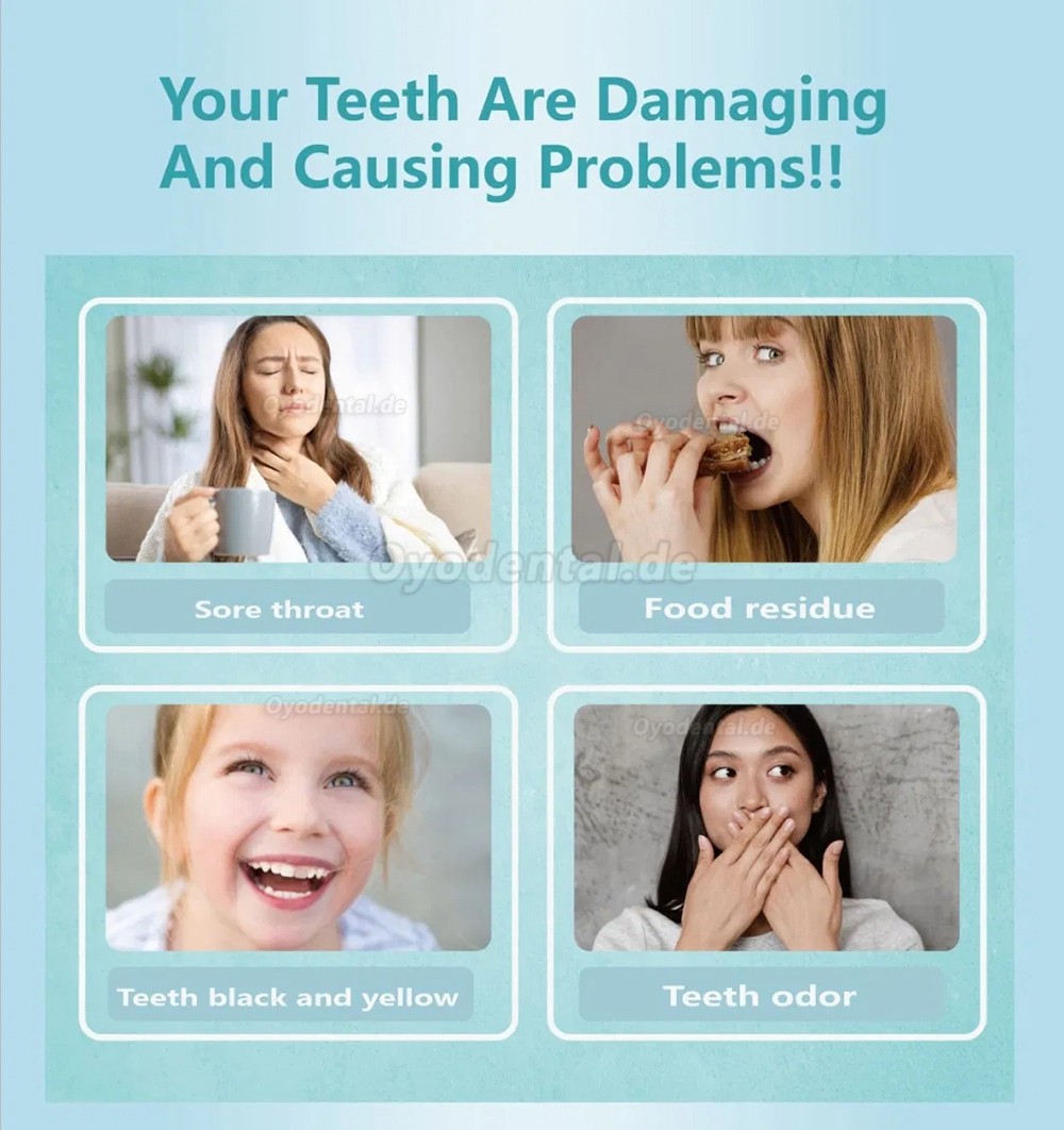Wasserdichte Dental Wireless WiFi Intraoralkamera für den Heimgebrauch mit Mobiltelefonen