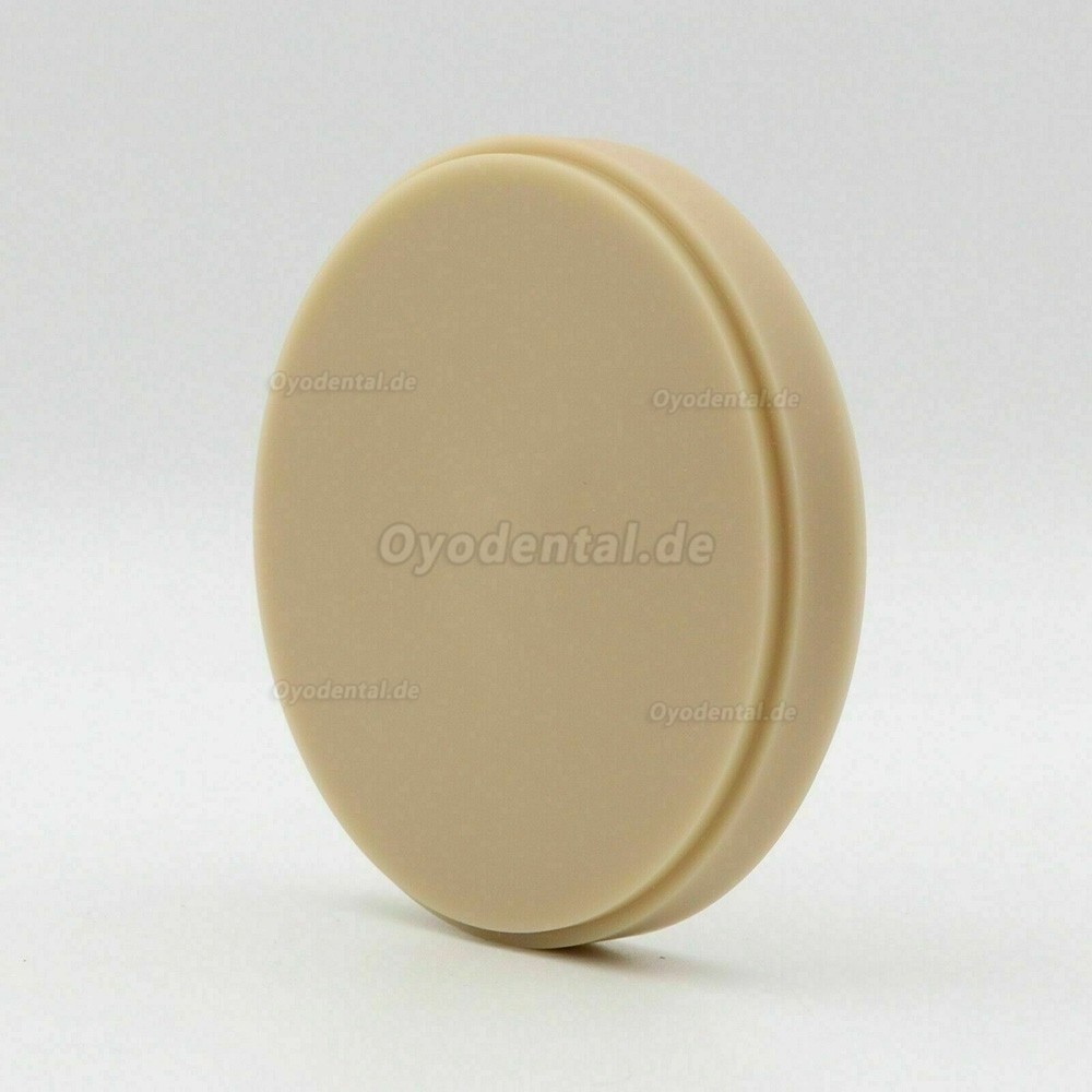 5 Stück Dentallabor CAD CAM PMMA Rohlinge Blöcke Disk Fit Wieland-System OD98*18mm