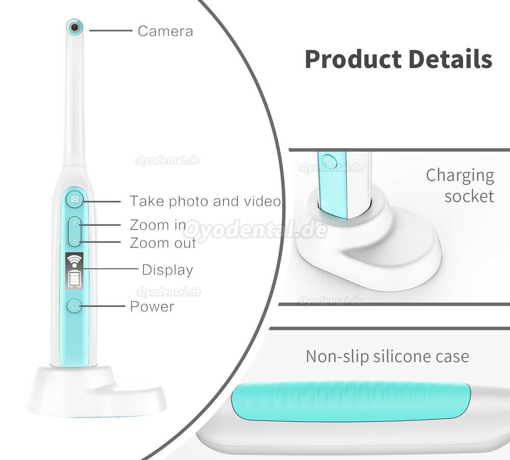 Dental LED Wifi Intraorale Kamera Wireless Endoskop HD für Android / iOS / Tablet