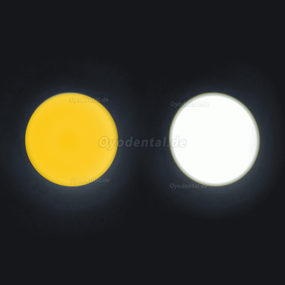 5W LED-Scheinwerfer kabellos mit 2 Batterien verstellbare Kopfleuchte für Dentallupen