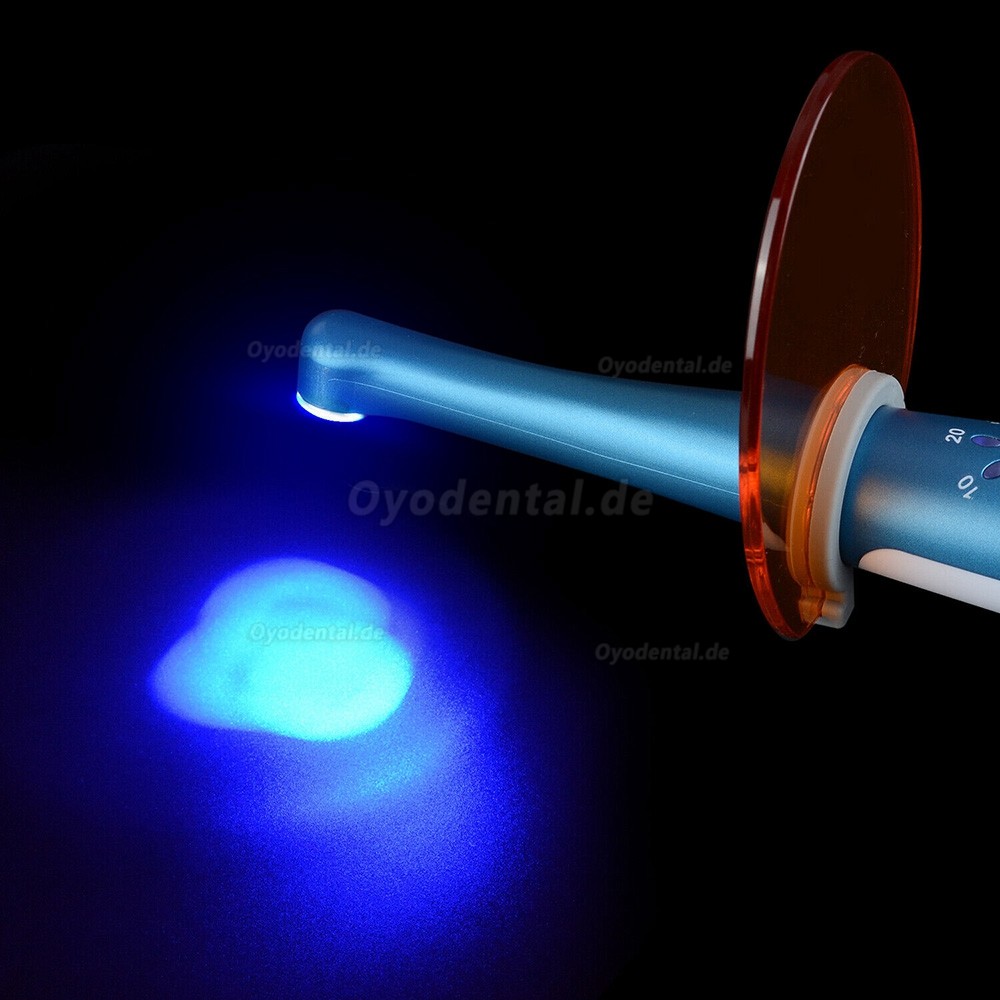 Polymerisationslampe Zahnarzt 1 Sekunden mit 7 Linsen 2500 MW/c㎡