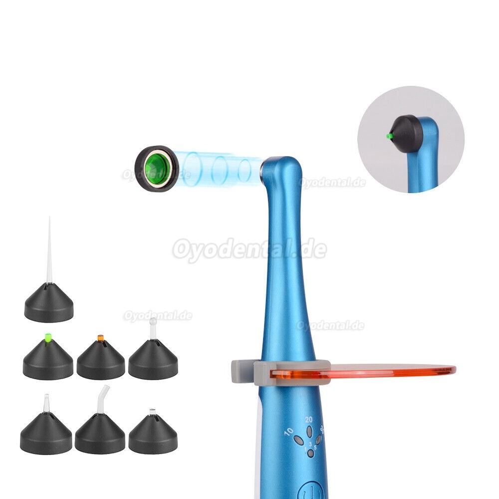 Polymerisationslampe Zahnarzt 1 Sekunden mit 7 Linsen 2500 MW/c㎡