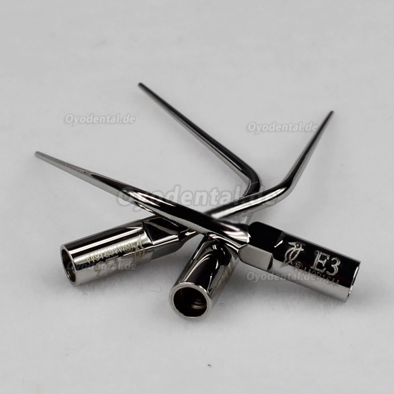 Woodpecker® 10pcs Endodontie Ansatzspitzen EMS/Woodpecker/ Mectron E3 10Stück Woodpecker® E3 Endodontie Ansatzspitzen EMS/Woodpecker/Mectron
