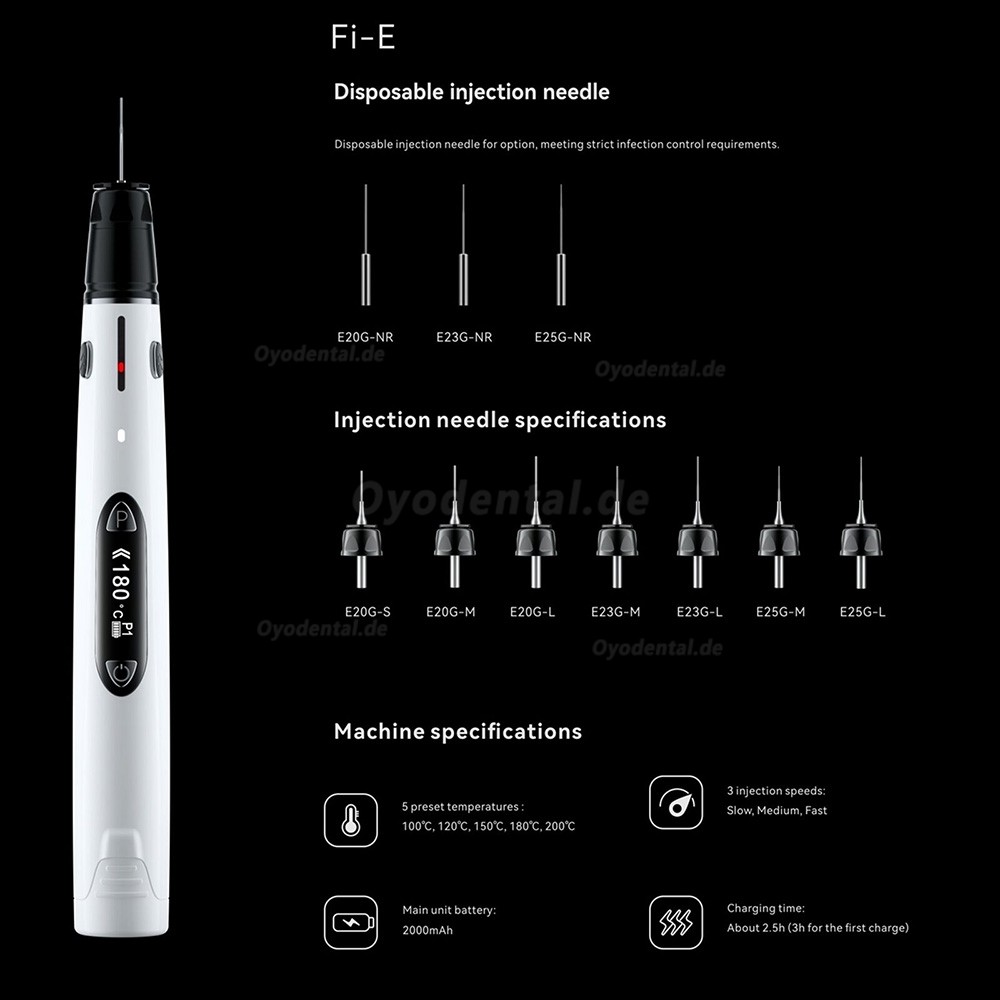 Woodpecker Fi-E Dental Endo Endodontic Gutta-Percha Obturation System