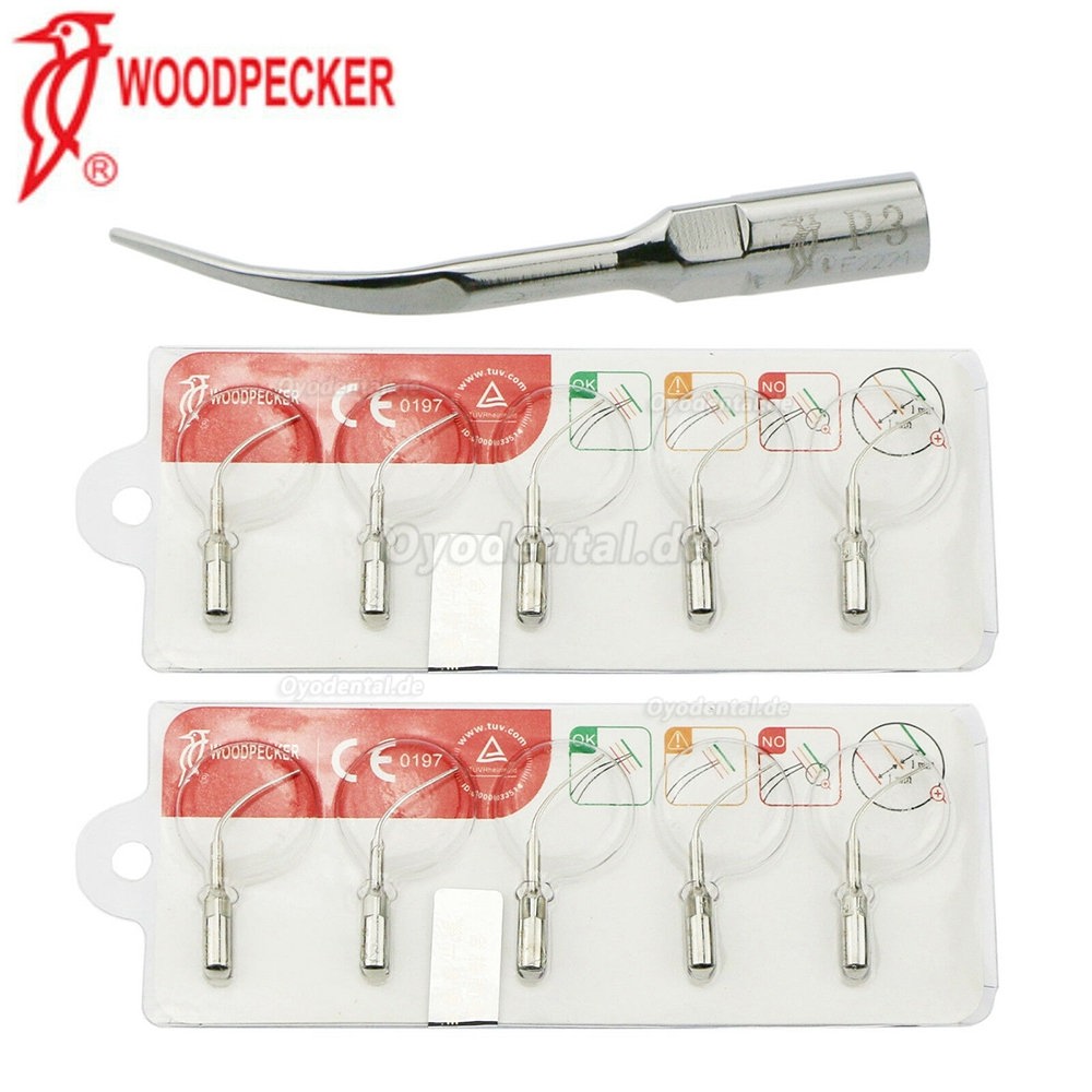 Woodpecker P3 Ultraschallspitzen Parodontal Kompatibel mit EMS UDS