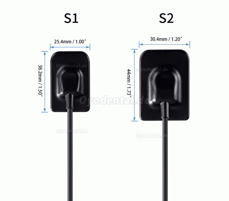 Tragbares Hochfrequenz-Zahnröntgengerät + RVG-Röntgensensor-Kit
