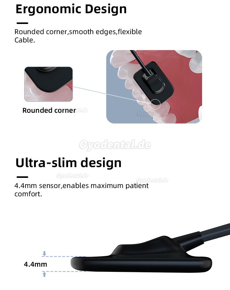 Tragbares Hochfrequenz-Zahnröntgengerät + Intraoral-Röntgensensor-Kit