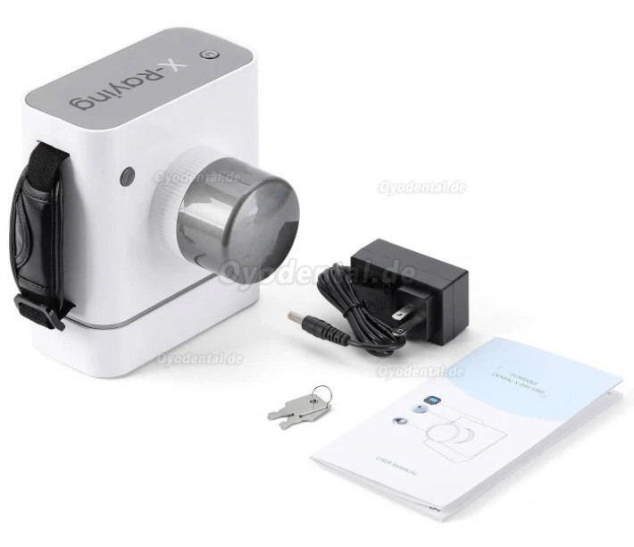 Tragbares Hochfrequenz-Zahnröntgengerät + Intraoral-Röntgensensor-Kit