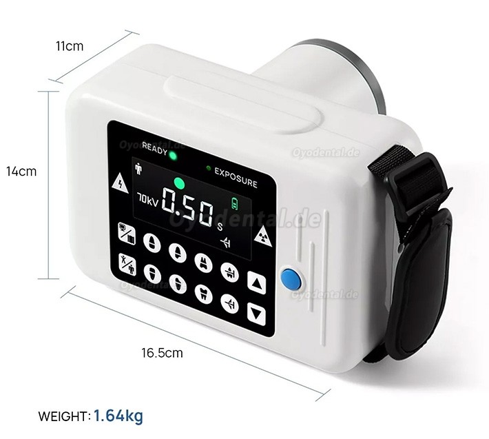 Tragbare handgeführte Dentalröntgenkamera und RVG-Röntgensensor-Kit