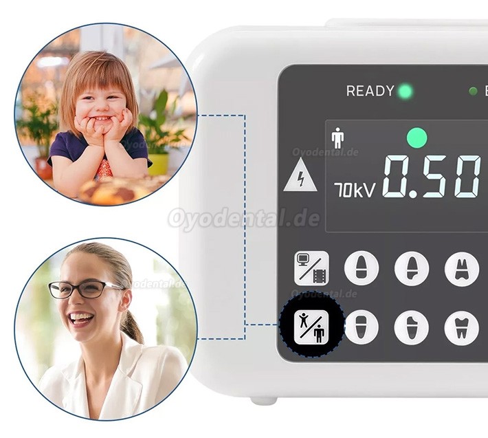 Tragbare handgeführte Dentalröntgenkamera und RVG-Röntgensensor-Kit