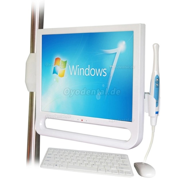 YF-1700P+ 17-Zoll Dental-Intraoralkamera Touch LCD-Bildschirm für Dentaleinheit mit Halterung