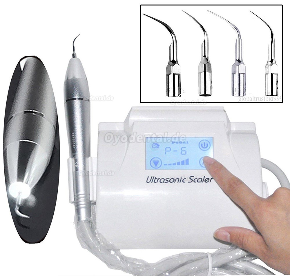 Dental Ultraschall Piezo Scaler Skalierung Perio LED Handstück Fit EMS Spitze YS-CS-A-F