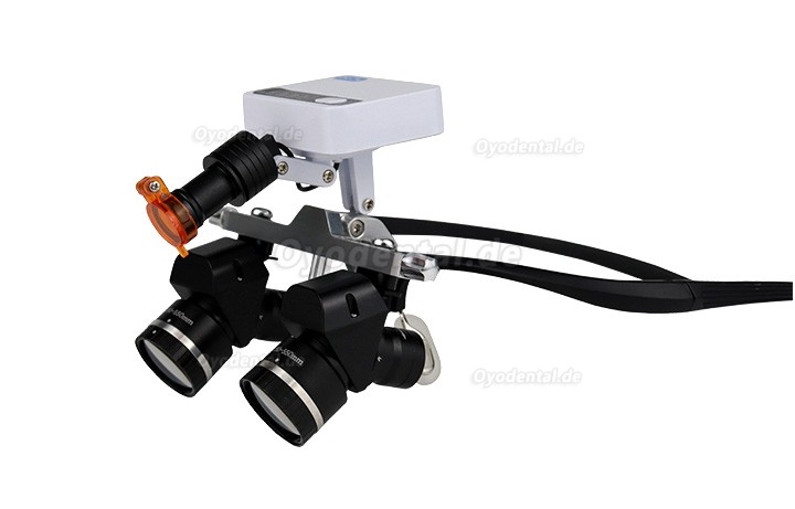 YWJ-MG11U 3.0X-5.0X Verstellbare Ergonomische Dentalchirurgische Lupenbrille Ergo-Lupen mit 5W LED-Kopflampe