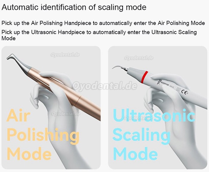 Woodpecker AP-B 2 In 1 Ultraschall Scaler und Pulverstrahlgerät Dental