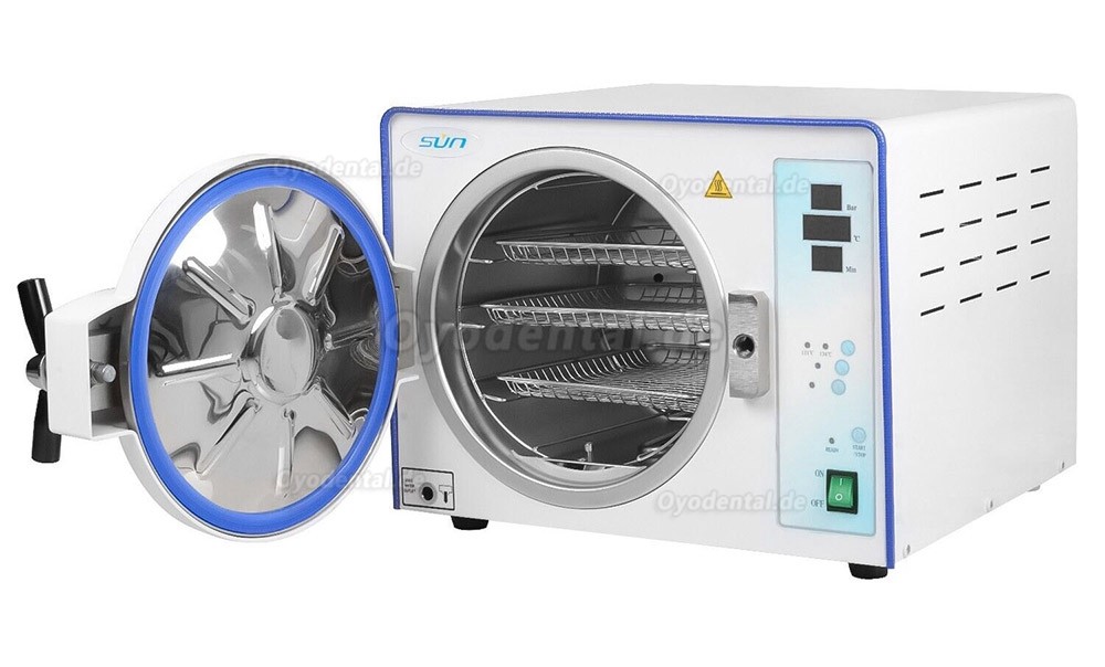 18L / 23L Sun Dental Autoklav Dampfsterilisator Klasse N Hochtemperatur-Hochdruck